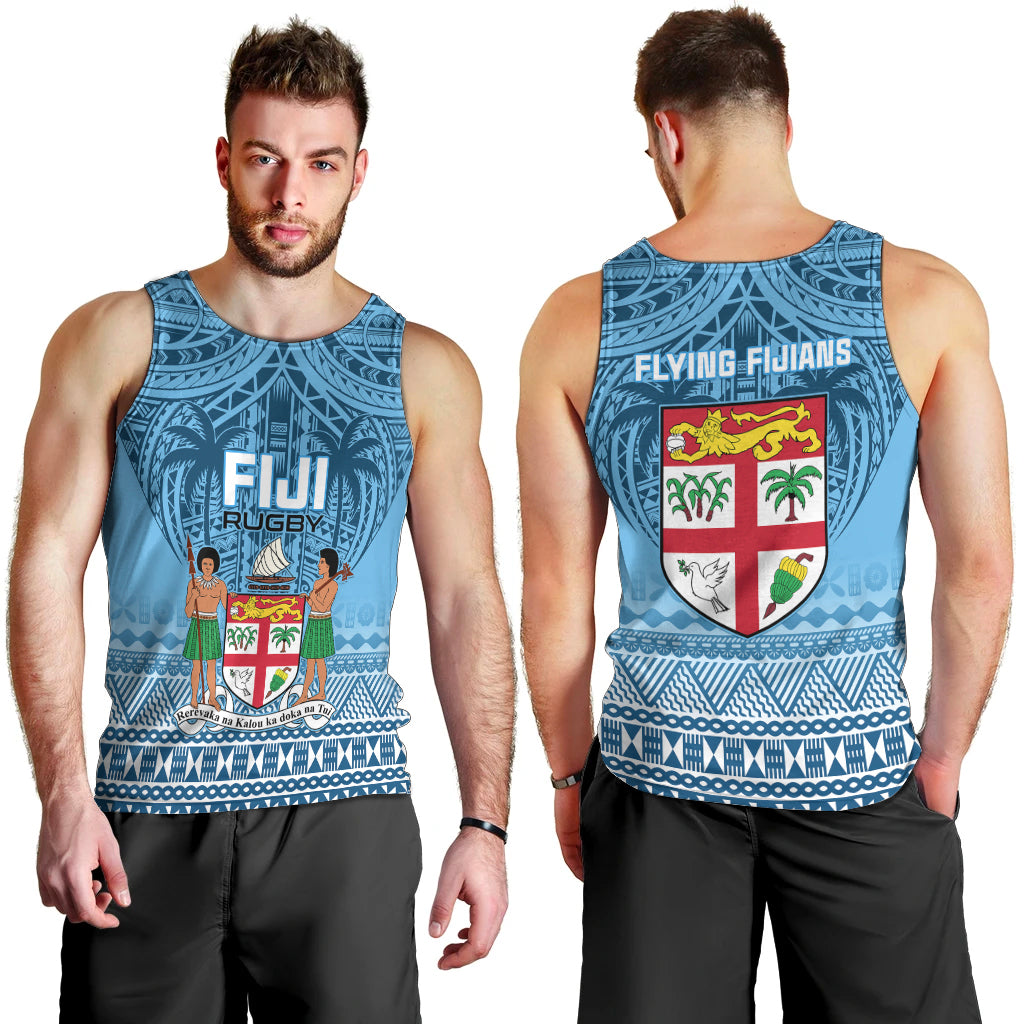 Fiji Rugby Men Tank Top Fijian Go 2023 World Cup LT01 - Polynesian Pride