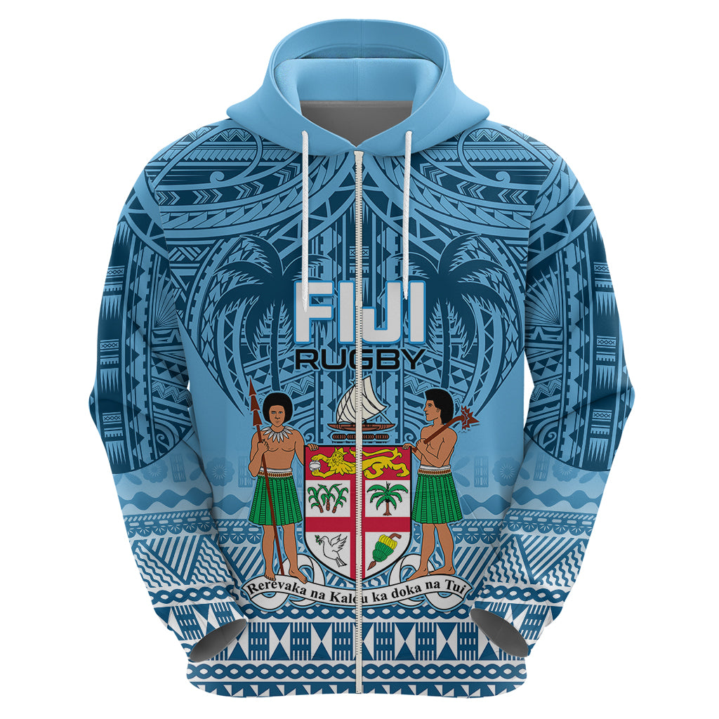 Custom Fiji Rugby Hoodie Fijian Go 2023 World Cup LT01 - Polynesian Pride