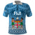 Custom Fiji Rugby Polo Shirt Fijian Go 2023 World Cup LT01 Blue - Polynesian Pride