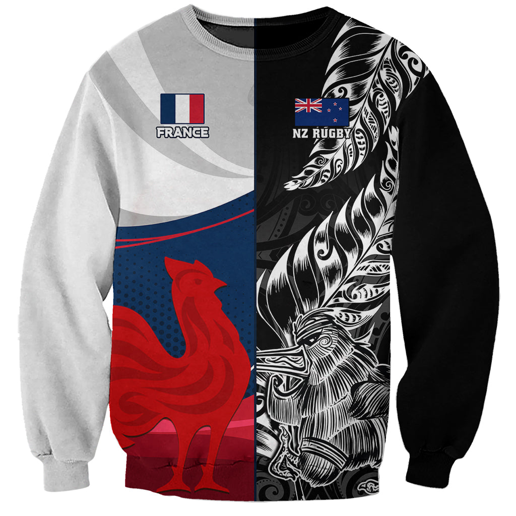 custom-new-zealand-and-france-rugby-sweatshirt-xv-de-france-kiwi-silver-fern-2023-world-cup