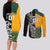 custom-new-zealand-and-ausrtralia-rugby-couples-matching-long-sleeve-bodycon-dress-and-long-sleeve-button-shirts-wallabies-kiwi-silver-fern-2023-world-cup