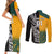 custom-new-zealand-and-ausrtralia-rugby-couples-matching-short-sleeve-bodycon-dress-and-long-sleeve-button-shirts-wallabies-kiwi-silver-fern-2023-world-cup