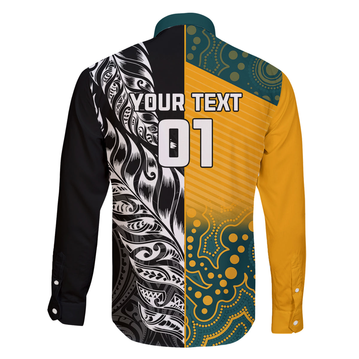 Custom New Zealand And Australia Rugby Family Matching Puletasi Dress and Hawaiian Shirt Wallabies Kiwi Silver Fern 2023 World Cup LT01 - Polynesian Pride