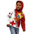 Tonga Rugby Kid Hoodie Tongan Go 2023 World Cup LT01 - Polynesian Pride