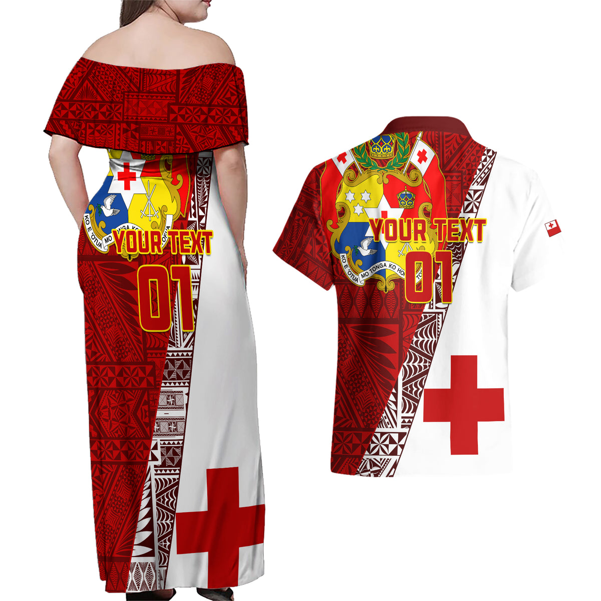custom-tonga-rugby-couples-matching-off-shoulder-maxi-dress-and-hawaiian-shirt-tongan-go-2023-world-cup