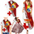 Custom Tonga Rugby Family Matching Summer Maxi Dress and Hawaiian Shirt Tongan Go 2023 World Cup LT01 - Polynesian Pride