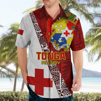 Custom Tonga Rugby Hawaiian Shirt Tongan Go 2023 World Cup LT01 - Polynesian Pride