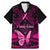 Personalised Pink Out Family Matching Mermaid Dress and Hawaiian Shirt Breast Cancer Awareness Polynesian Pattern Black Version LT01 Dad's Shirt - Short Sleeve Black - Polynesian Pride