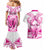 personalised-pink-out-couples-matching-mermaid-dress-and-hawaiian-shirt-breast-cancer-awareness-polynesian-pattern-white-version