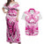 personalised-pink-out-couples-matching-off-shoulder-maxi-dress-and-hawaiian-shirt-breast-cancer-awareness-polynesian-pattern-white-version