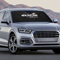 Football New Zealand Auto Sun Shade Aotearoa United Black Version - Polynesian Pride