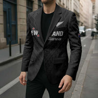 Custom Football New Zealand Blazer Aotearoa United Black Version - Polynesian Pride