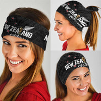 Football New Zealand Neck Gaiter Aotearoa United Black Version - Polynesian Pride
