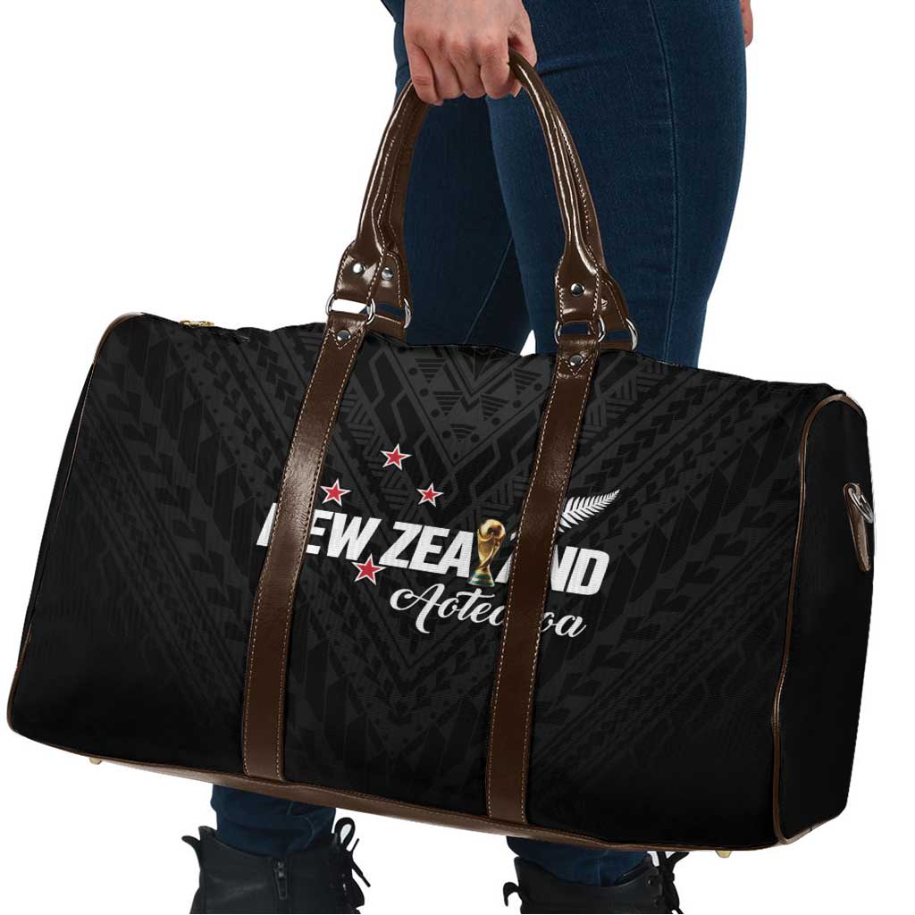 Football New Zealand Travel Bag Aotearoa United Black Version - Polynesian Pride