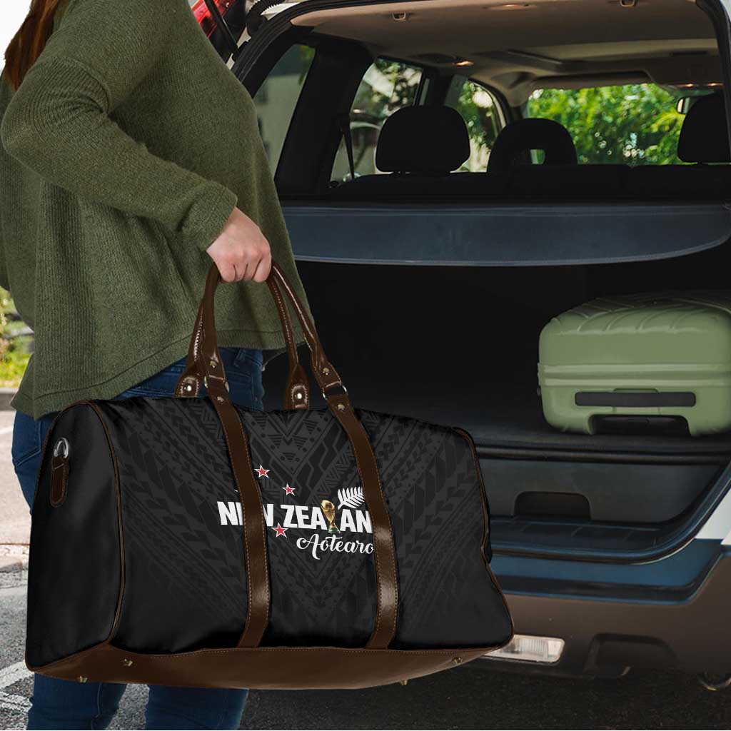 Football New Zealand Travel Bag Aotearoa United Black Version - Polynesian Pride