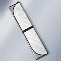 Football New Zealand Auto Sun Shade Aotearoa United White Version - Polynesian Pride