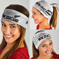 Football New Zealand Neck Gaiter Aotearoa United White Version - Polynesian Pride
