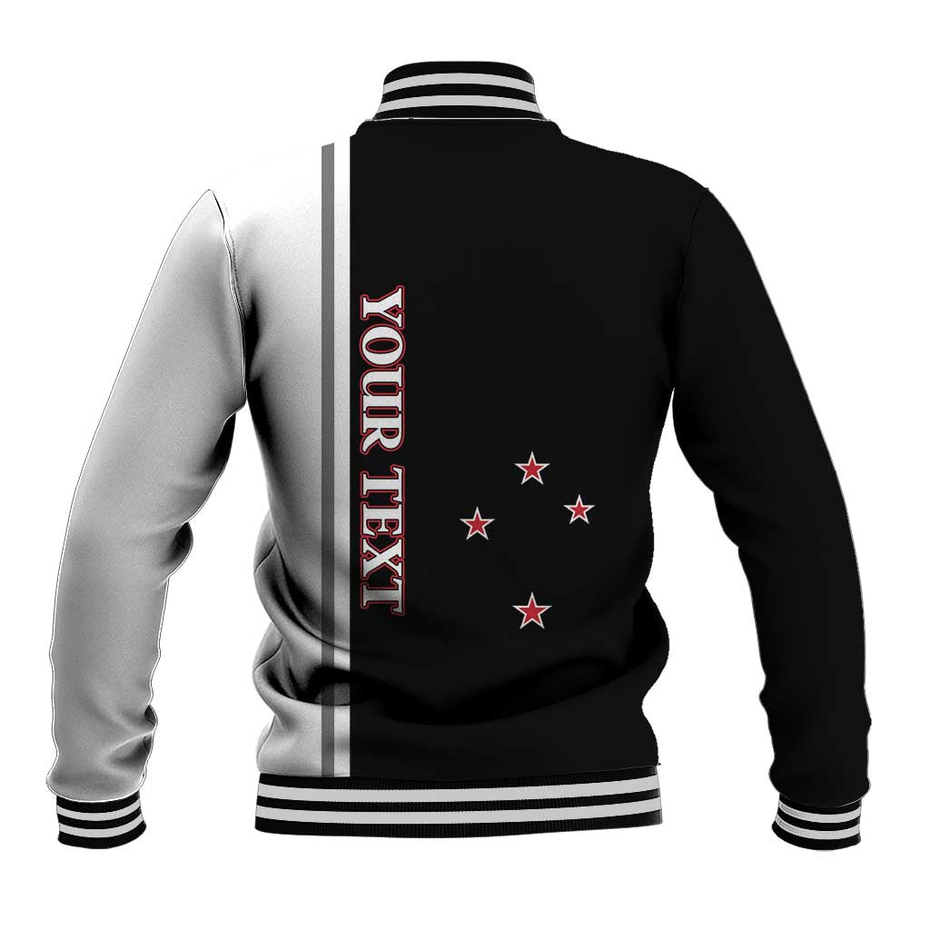 Personalised New Zealand 2025 Archery Basic Baseball Jacket Archery NZ LT01 - Polynesian Pride