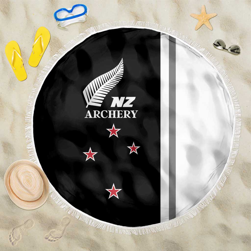New Zealand 2025 Archery Basic Beach Blanket Archery NZ LT01 One Size 150cm Black - Polynesian Pride