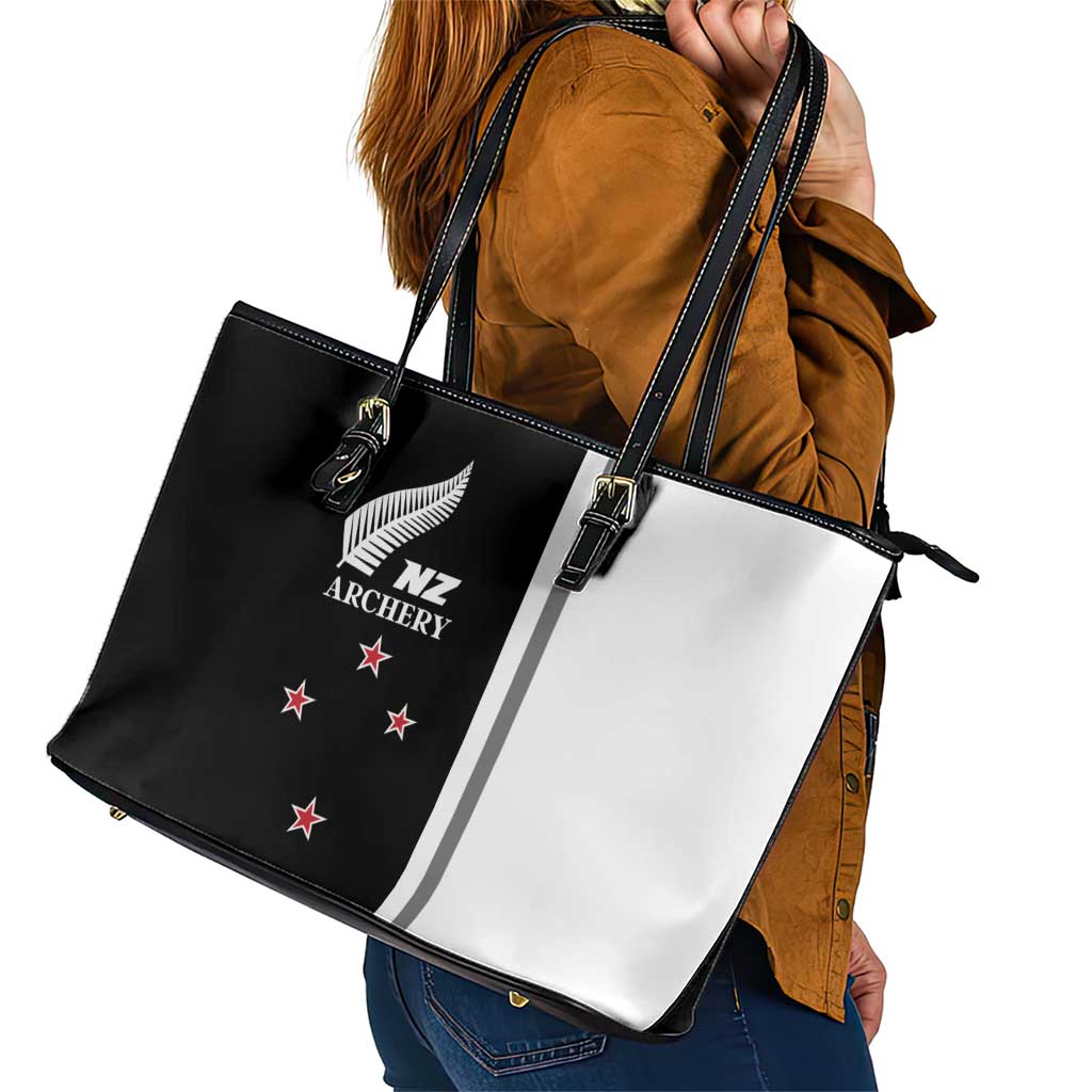 New Zealand 2025 Archery Basic Leather Tote Bag Archery NZ