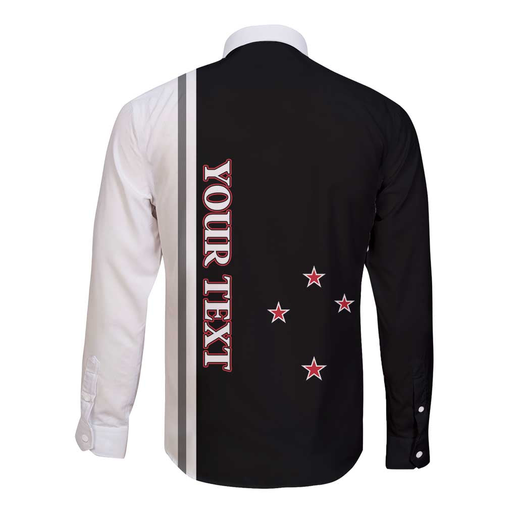 Personalised New Zealand 2025 Archery Basic Long Sleeve Button Shirt Archery NZ