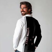 Personalised New Zealand 2025 Archery Basic Long Sleeve Polo Shirt Archery NZ