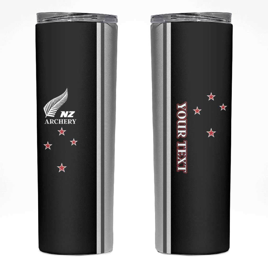 Personalised New Zealand 2025 Archery Basic Skinny Tumbler Archery NZ