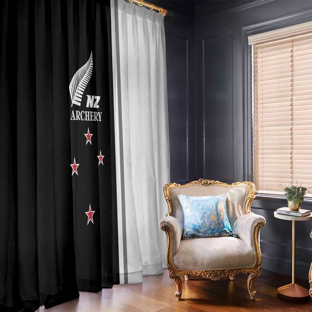 New Zealand 2025 Archery Basic Window Curtain Archery NZ LT01 - Polynesian Pride