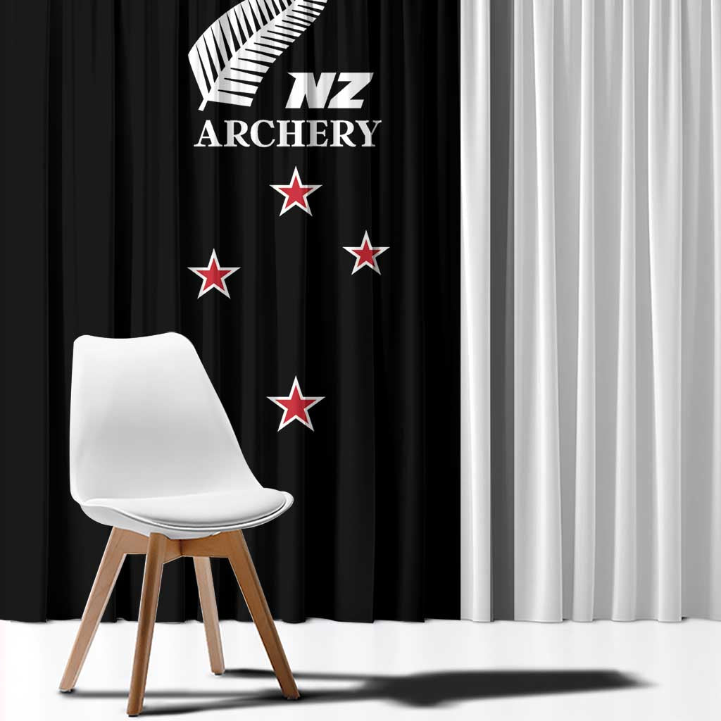 New Zealand 2025 Archery Basic Window Curtain Archery NZ LT01 - Polynesian Pride