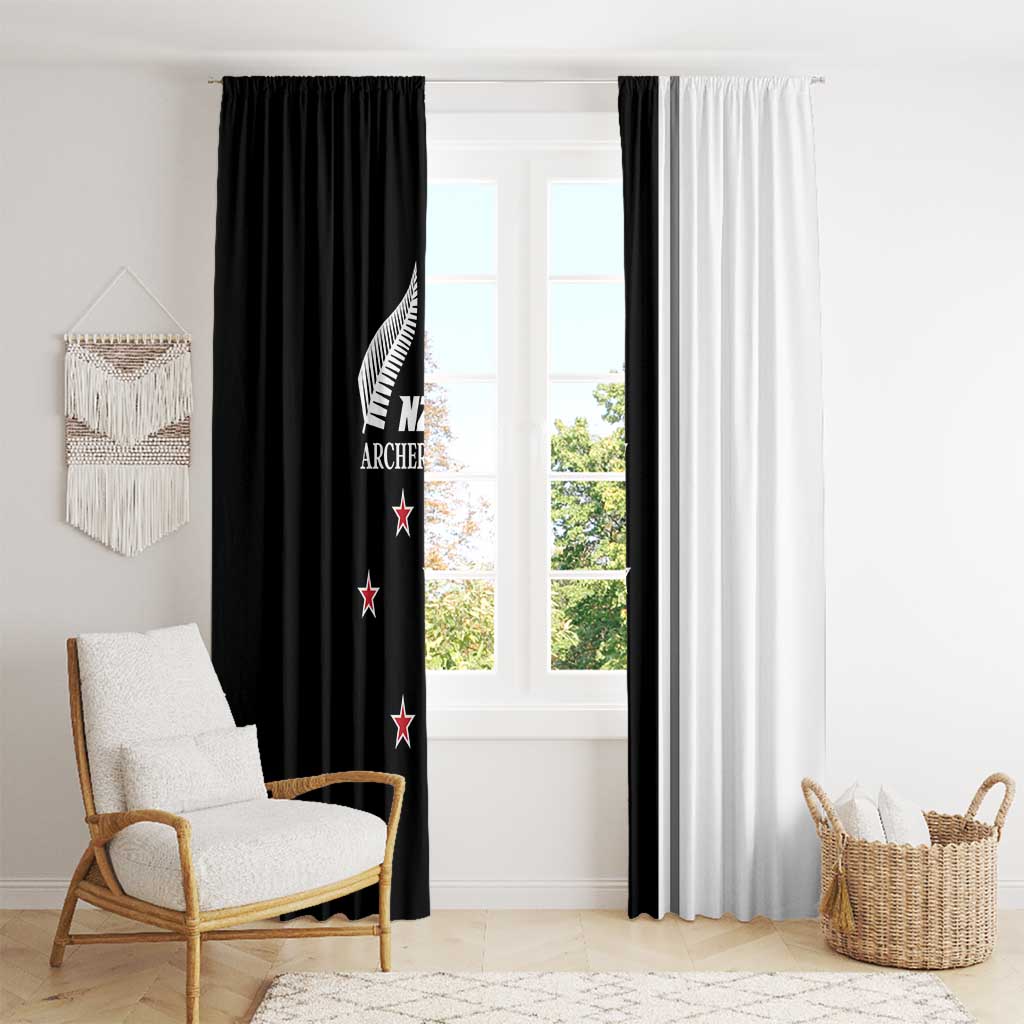 New Zealand 2025 Archery Basic Window Curtain Archery NZ LT01 - Polynesian Pride
