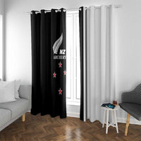 New Zealand 2025 Archery Basic Window Curtain Archery NZ LT01 With Grommets Black - Polynesian Pride