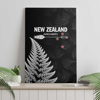 New Zealand 2025 Archery Canvas Wall Art Aotearoa Silver Arrows Black LT01 - Polynesian Pride