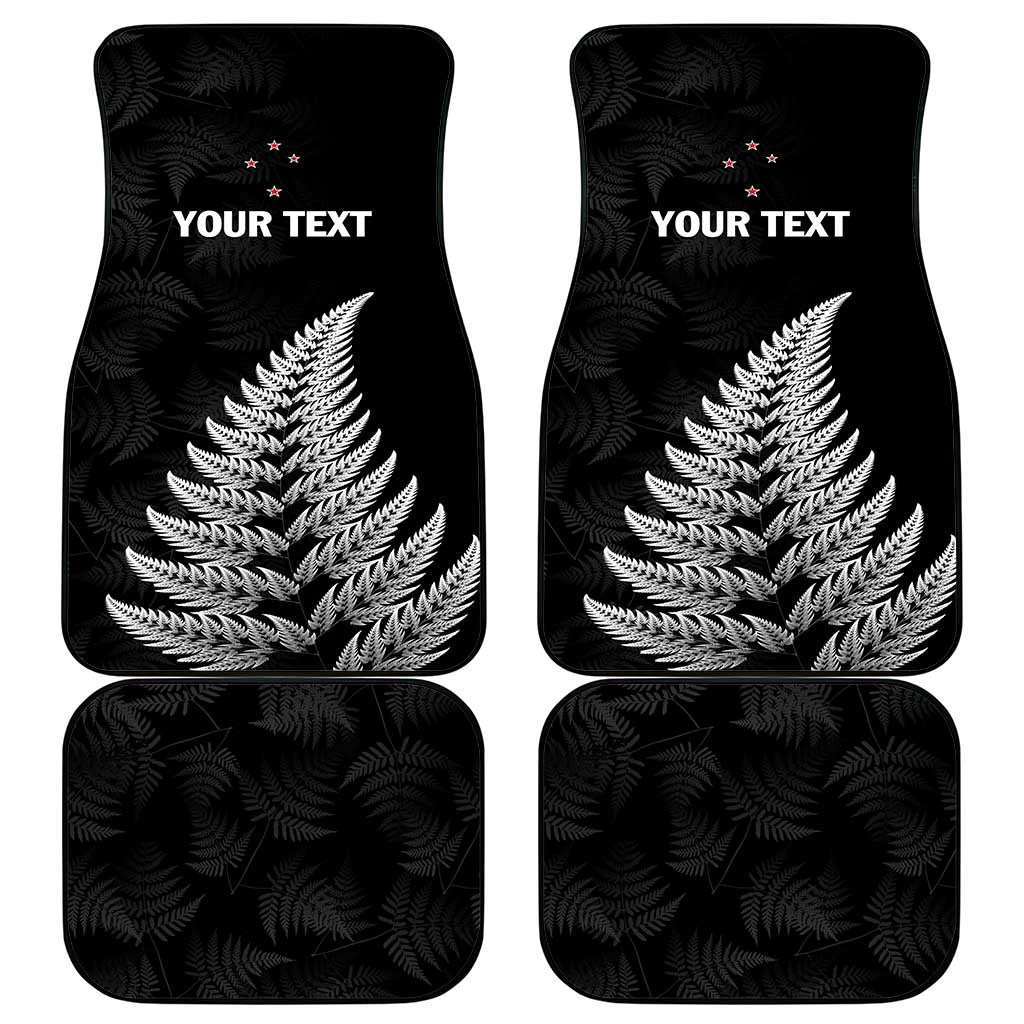 New Zealand 2025 Archery Car Mats Aotearoa Silver Arrows Black LT01 - Polynesian Pride