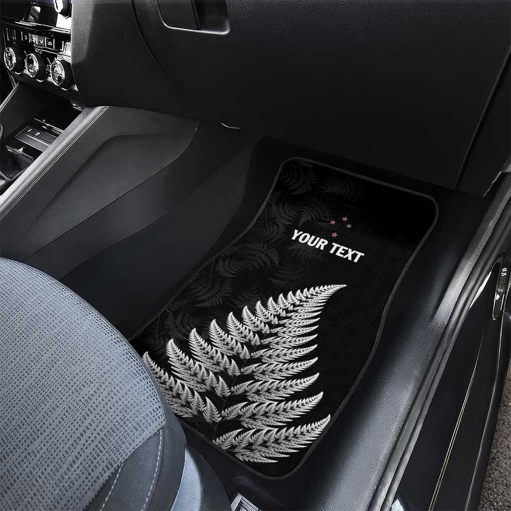 New Zealand 2025 Archery Car Mats Aotearoa Silver Arrows Black LT01 - Polynesian Pride