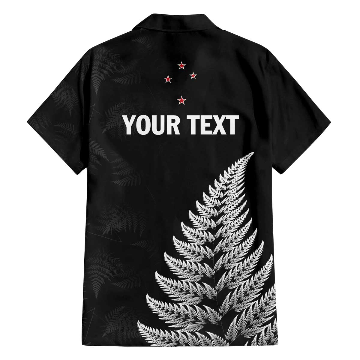 Personalised New Zealand 2025 Archery Family Matching Off The Shoulder Long Sleeve Dress and Hawaiian Shirt Aotearoa Silver Arrows Black