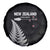 New Zealand 2025 Archery Spare Tire Cover Aotearoa Silver Arrows Black