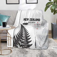 New Zealand 2025 Archery Blanket Aotearoa Silver Arrows White LT01 - Polynesian Pride