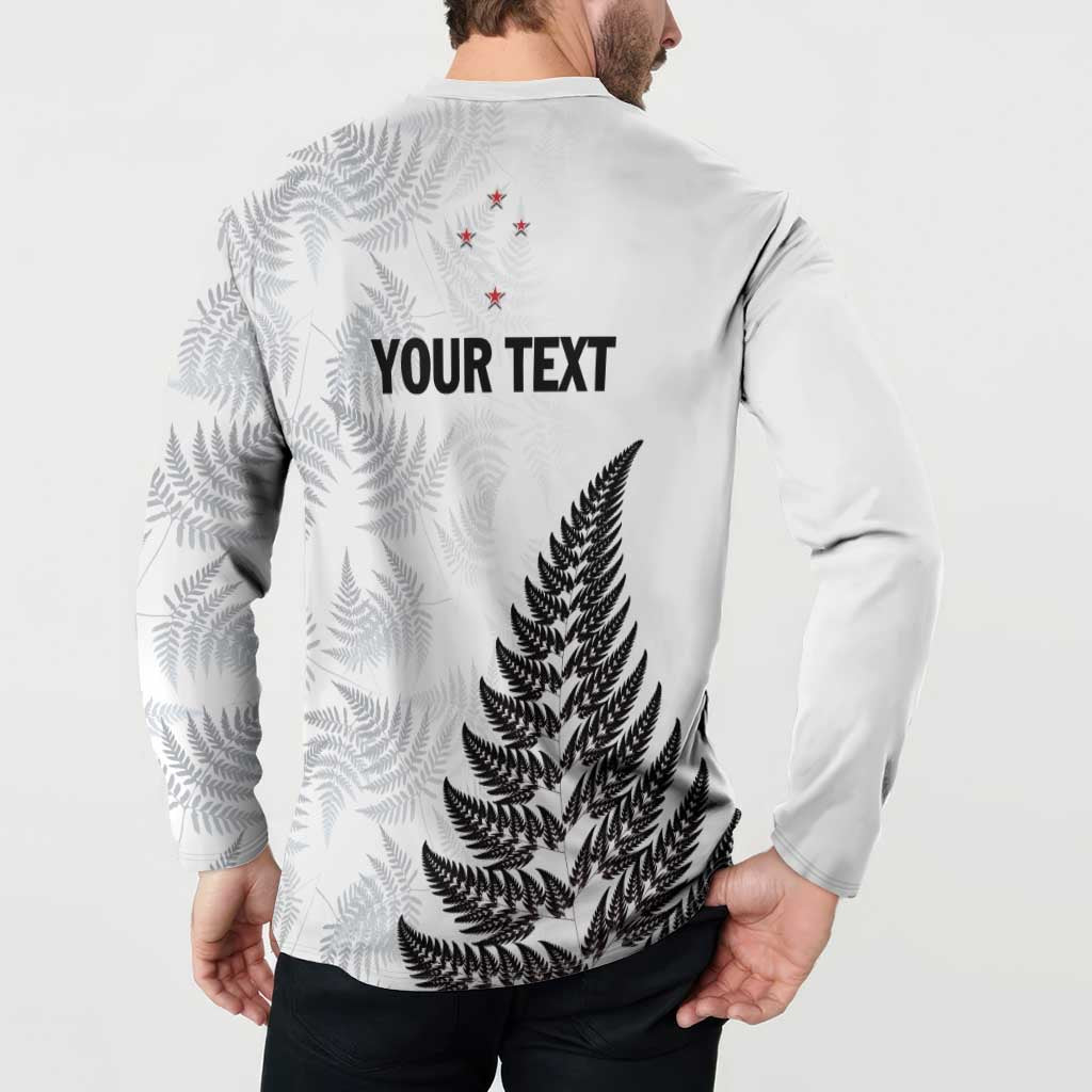 Personalised New Zealand 2025 Archery Button Sweatshirt Aotearoa Silver Arrows White LT01 - Polynesian Pride