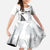 Personalised New Zealand 2025 Archery Family Matching Summer Maxi Dress and Hawaiian Shirt Aotearoa Silver Arrows White