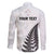Personalised New Zealand 2025 Archery Family Matching Summer Maxi Dress and Hawaiian Shirt Aotearoa Silver Arrows White
