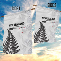 New Zealand 2025 Archery Garden Flag Aotearoa Silver Arrows White LT01 - Polynesian Pride