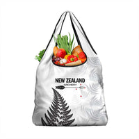 New Zealand 2025 Archery Grocery Bag Aotearoa Silver Arrows White LT01 1-pack One Size White - Polynesian Pride
