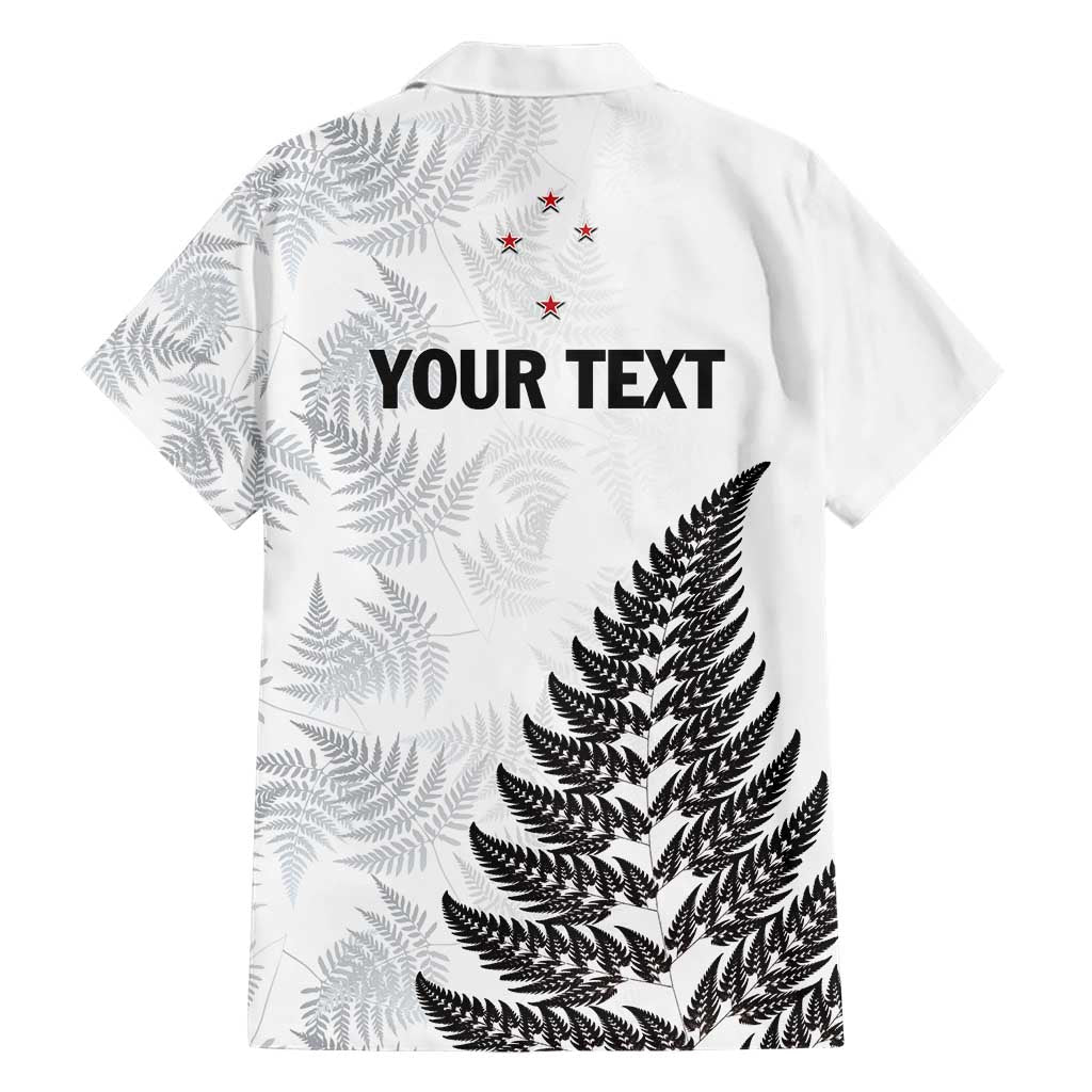 Personalised New Zealand 2025 Archery Hawaiian Shirt Aotearoa Silver Arrows White LT01 - Polynesian Pride