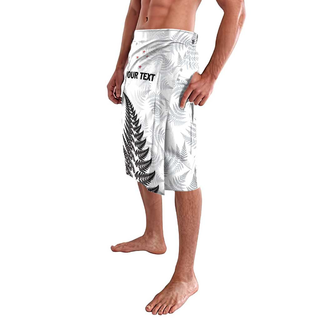 Personalised New Zealand 2025 Archery Lavalava Aotearoa Silver Arrows White