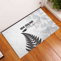 New Zealand 2025 Archery Rubber Doormat Aotearoa Silver Arrows White LT01 - Polynesian Pride