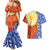 Philippines Couples Matching Mermaid Dress and Hawaiian Shirt Pilipinas Polynesian Pattern