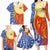 Philippines Family Matching Long Sleeve Bodycon Dress and Hawaiian Shirt Pilipinas Polynesian Pattern