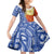 Philippines Family Matching Off Shoulder Short Dress and Hawaiian Shirt Pilipinas Polynesian Pattern