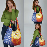 Philippines Grocery Bag Pilipinas Polynesian Pattern