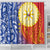 Philippines Shower Curtain Pilipinas Polynesian Pattern